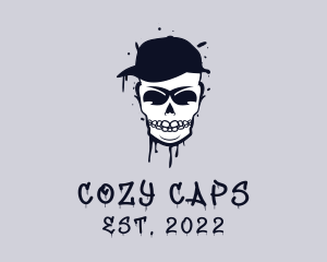 Streetwear Cap Skull  logo design