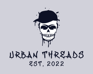 Streetwear - Streetwear Cap Skull logo design