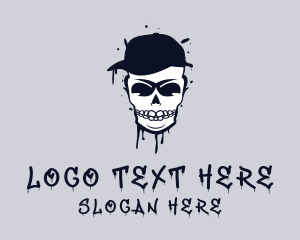Streetwear Cap Skull  Logo