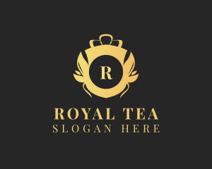 Royal Wreath Shield logo design