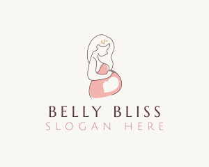 Maternity - Woman Maternity Motherhood logo design