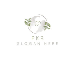 Stationery - Organic Leaves Watercolor logo design