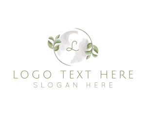 Artistic - Organic Leaves Watercolor logo design