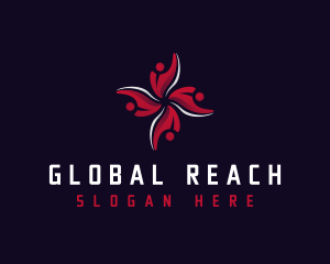 Reach - People Career Agency logo design
