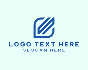 Professional Company Letter S  Logo