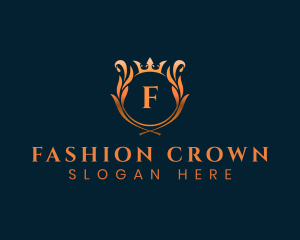 Luxury Crest Crown logo design