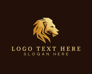 Conservation - Lion Predator Safari logo design