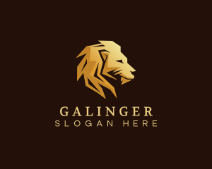 Lion Predator Safari Logo
