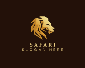 Lion Predator Safari logo design