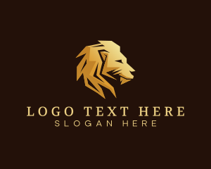 Lion Predator Safari Logo
