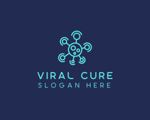 Disease - Contagious Virus Bacteria logo design