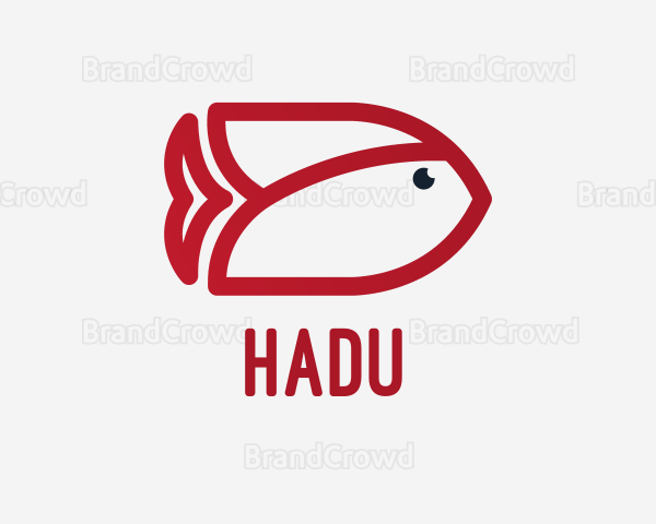Red Tulip Fish Logo