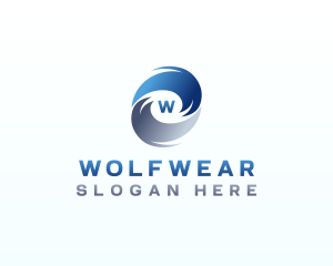 Ecommerce - Abstract Wave Software logo design