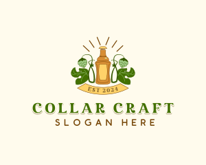 Beer Pub Brewery logo design