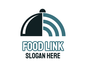 Wifi Food Cover logo design