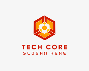 Cyberspace Cube Technology  logo design