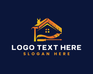 Carpentry Tool Construction Logo