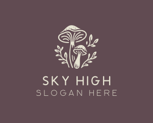 Fungus - Mushroom Forest Plant logo design