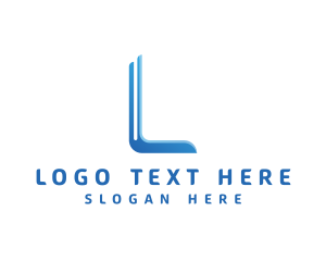 Modern - Modern Digital Letter L logo design