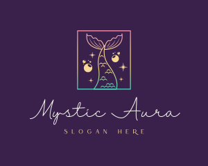 Mystic Mermaid Tail logo design