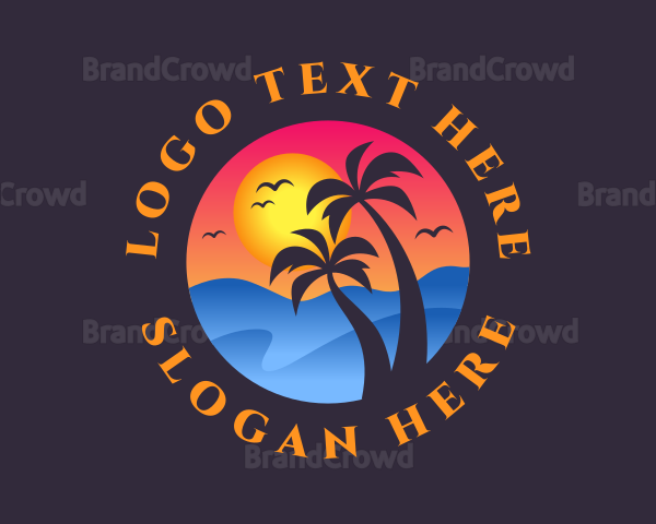 Sunset Beach Tour Logo