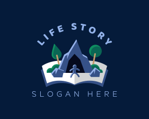 Story Book Adventure logo design