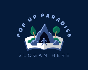 Pop Up - Story Book Adventure logo design