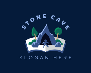Cave - Story Book Adventure logo design