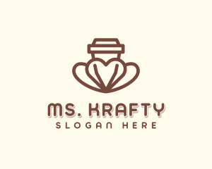 Affogato - Coffee Cup Lover logo design