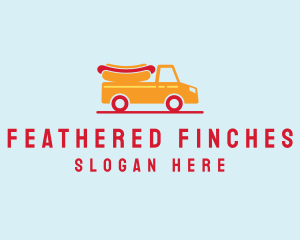 Hot Dog Food Truck logo design