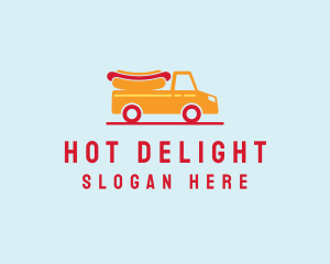 Hot Dog - Hot Dog Food Truck logo design