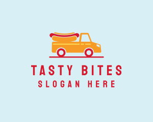 Food - Hotdog Food Truck logo design