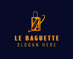 Baguette - Food Shopping Grocery logo design