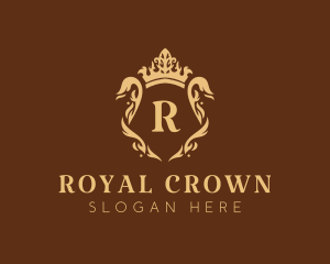 Monarch - Royal Monarch Crown logo design