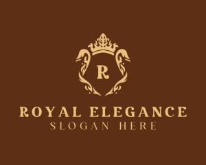 Royal Monarch Crown logo design