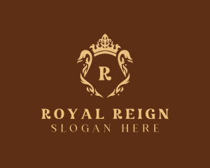 Royal Monarch Crown logo design