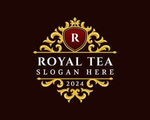 Royal Ornament Shield logo design