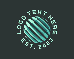 Modern - Global Tech Sphere logo design