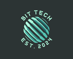 Global Tech Sphere  logo design