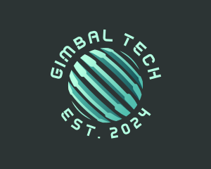 Global Tech Sphere  logo design