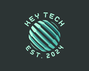 Global Tech Sphere  logo design