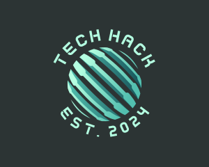 Global Tech Sphere  logo design