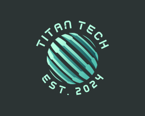 Global Tech Sphere  logo design