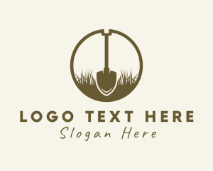 Tool - Garden Tool Shovel logo design