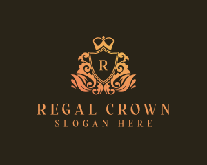 Royalty Elegant Crown logo design