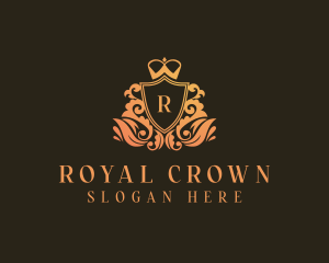 Royalty Elegant Crown logo design