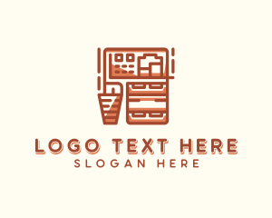 Interior Decor Furniture logo design