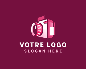 Social Influencer - Camera Video Photography logo design