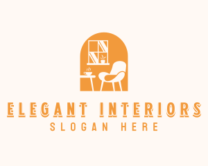 Decorator - Room Decor Furnishing logo design