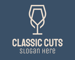 Beverage Wine Glass logo design